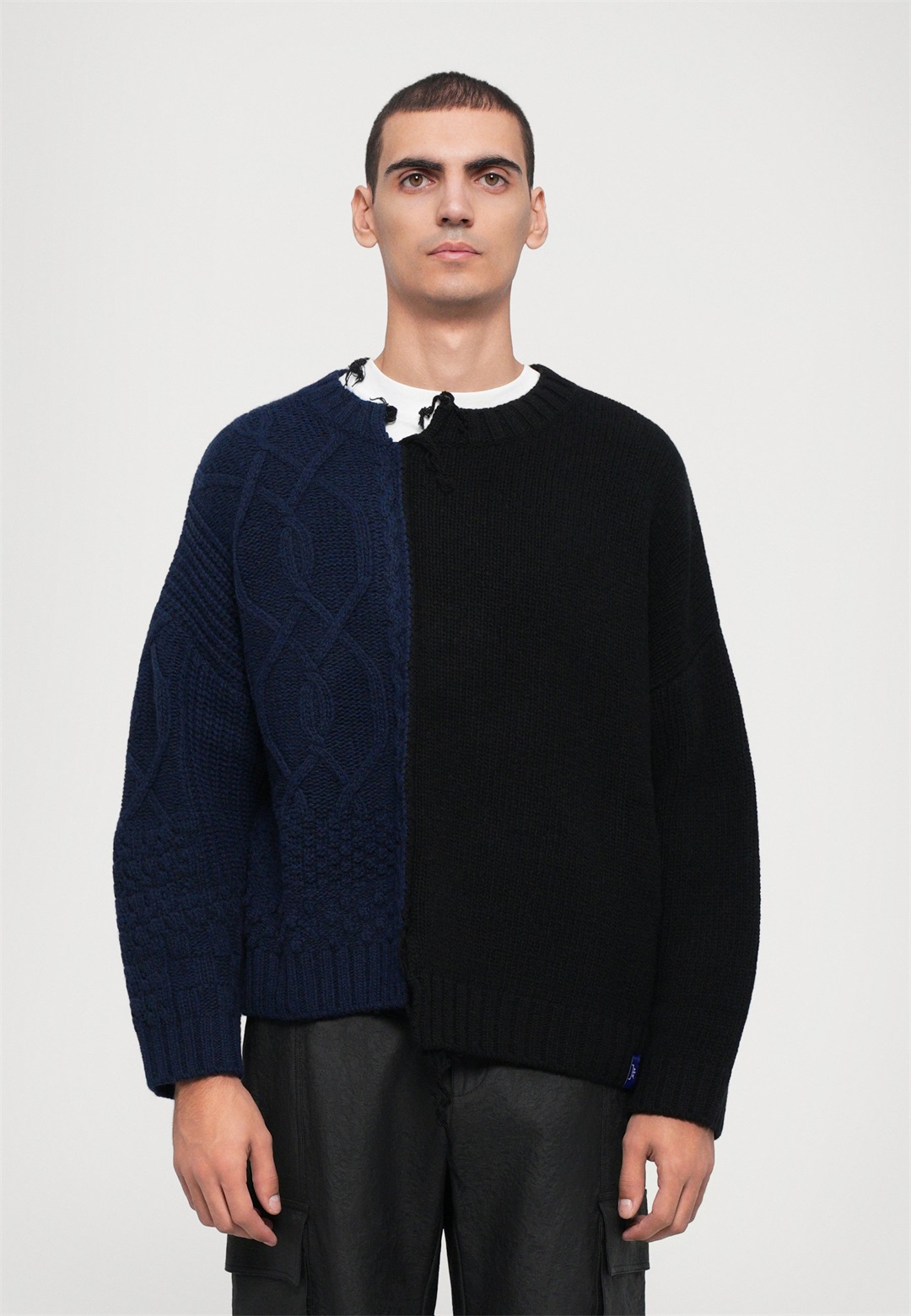 A-COLD-WALL* RUPTURED - Strickpullover - oynx/schwarz