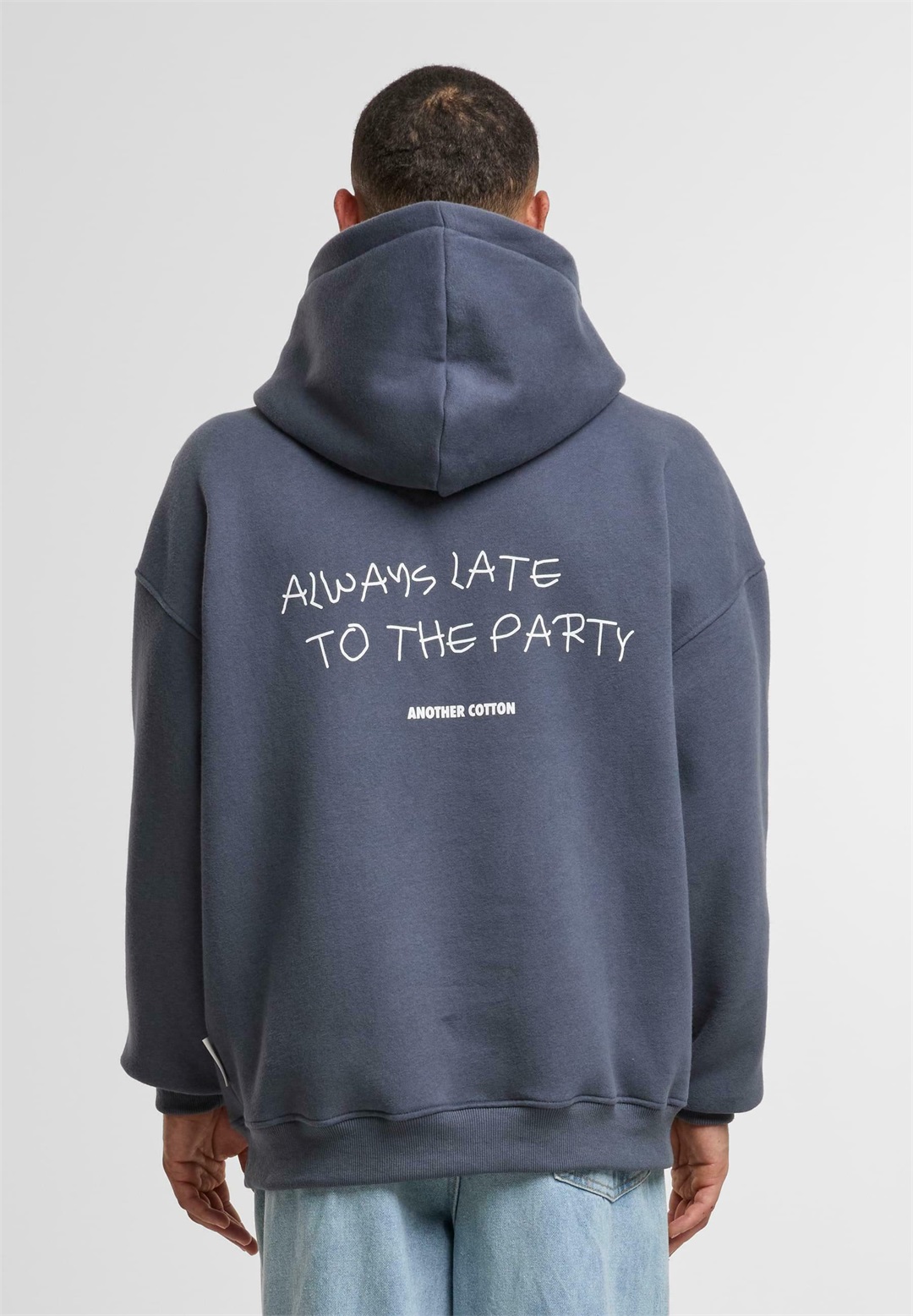 Another Cotton Lab ALWAYS LATE - Sweatshirt - blue/blau