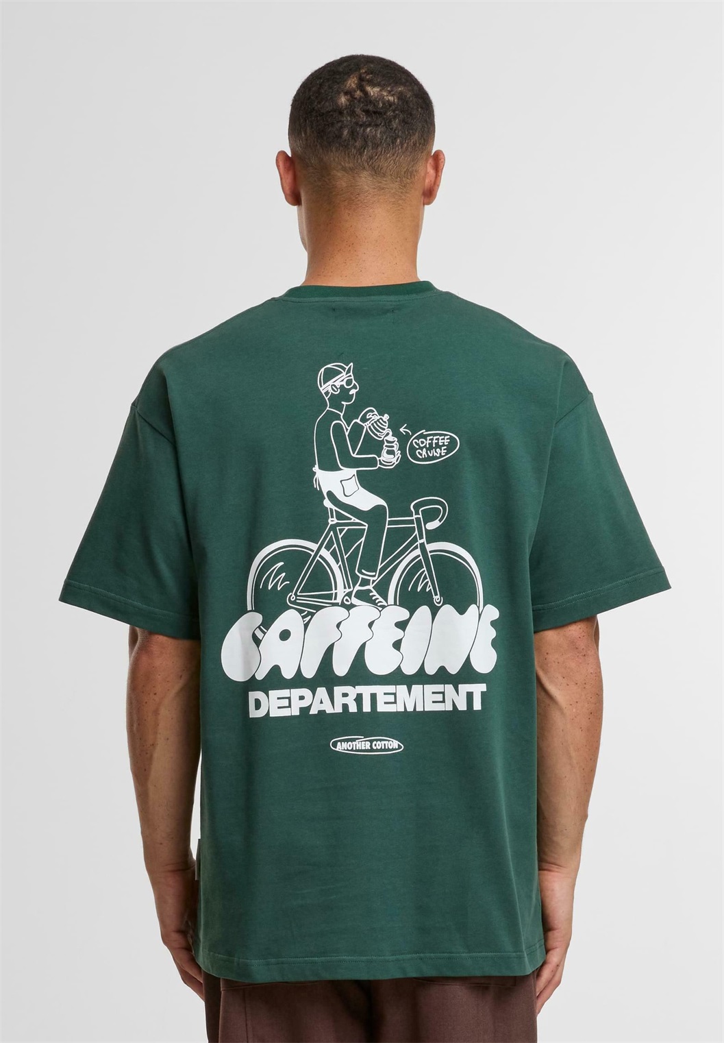 Another Cotton Lab T-Shirt print - green/grün