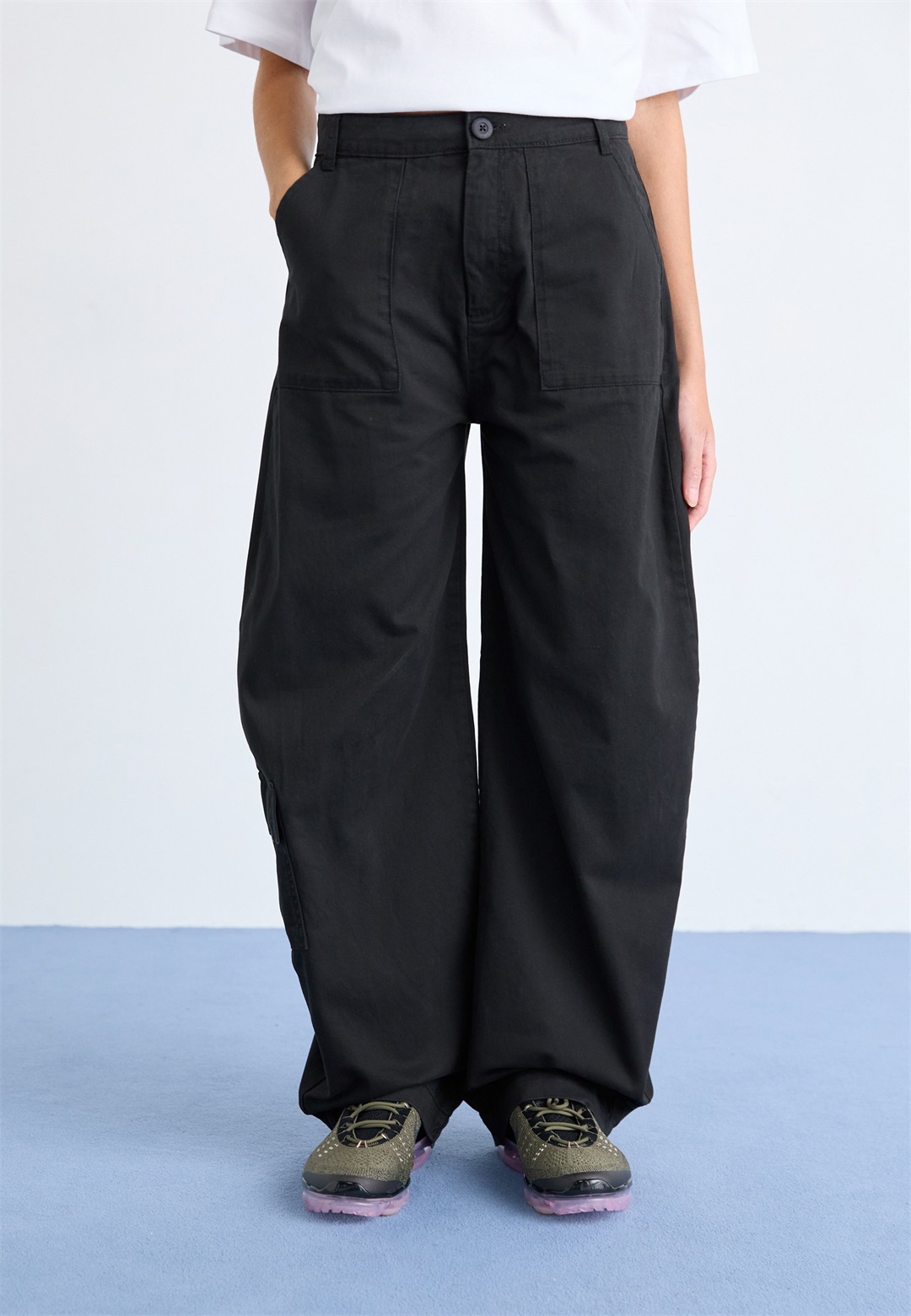 Alpha Industries FIELD PANT - Cargohose - black/schwarz