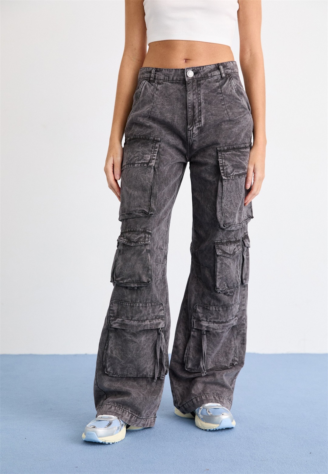 Alpha Industries MULTIPOCKET PANT - Cargohose - black/schwarz