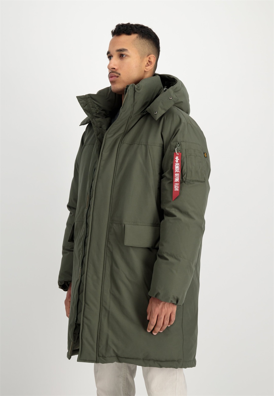 Alpha Industries Wintermantel - dark olive/oliv