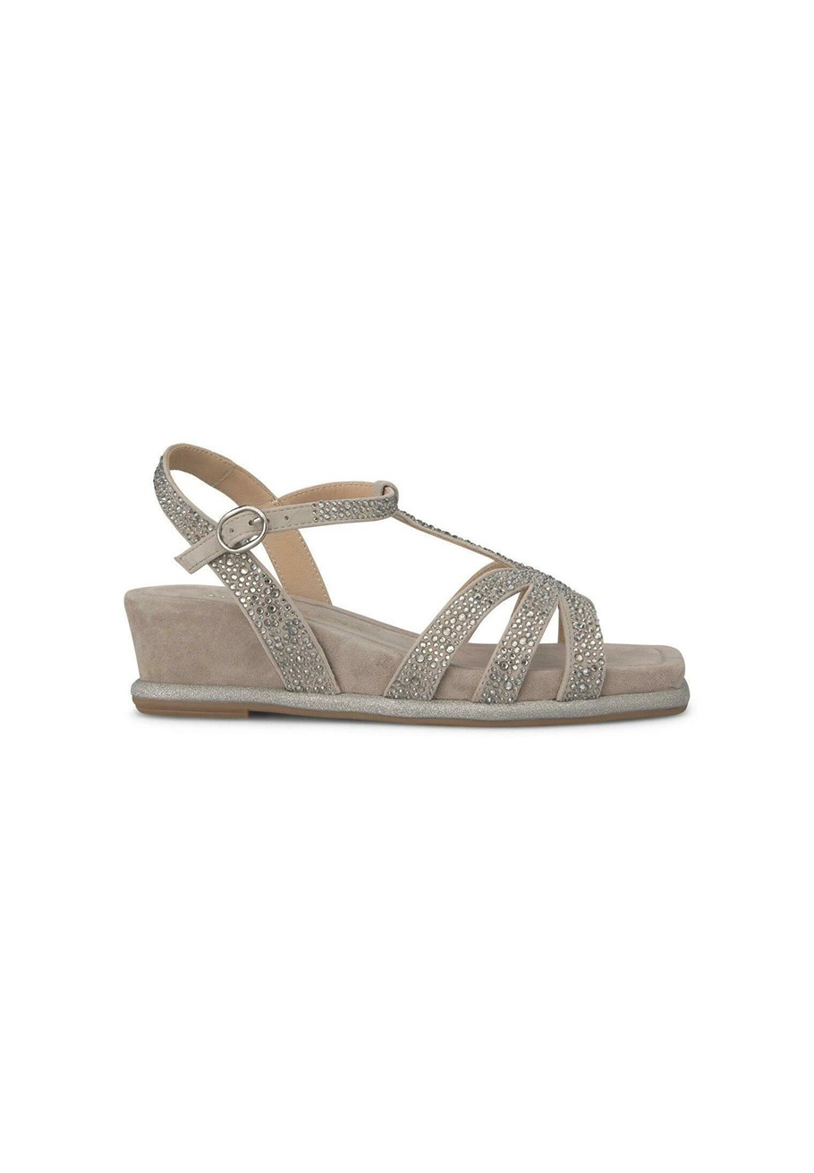 Alma en Pena Plateausandalette - marrón topo/taupe