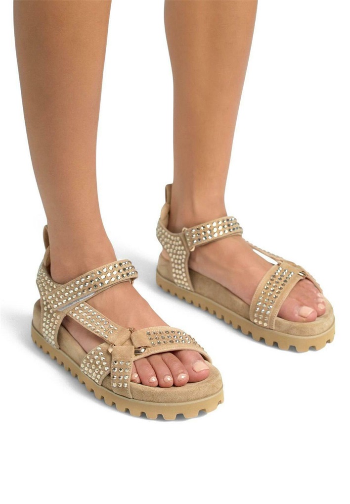 Alma en Pena Riemensandalette - marrón claro/hellbraun