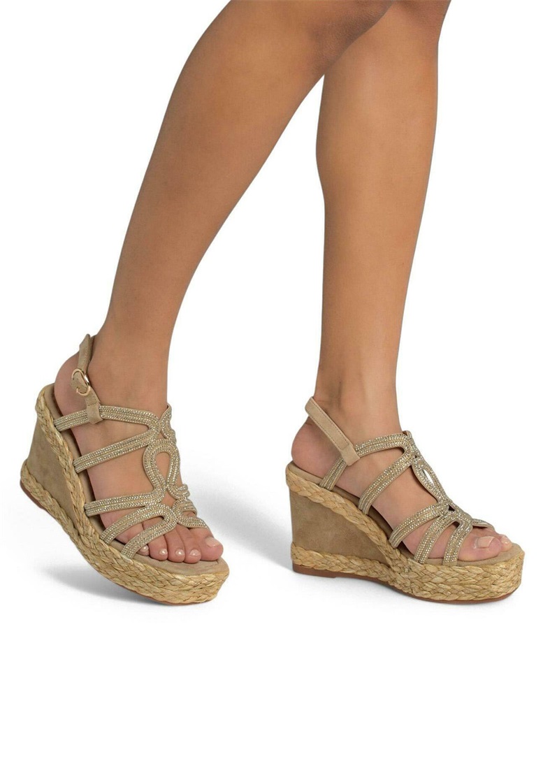 Alma en Pena High Heel Sandalette - marrón claro/hellbraun