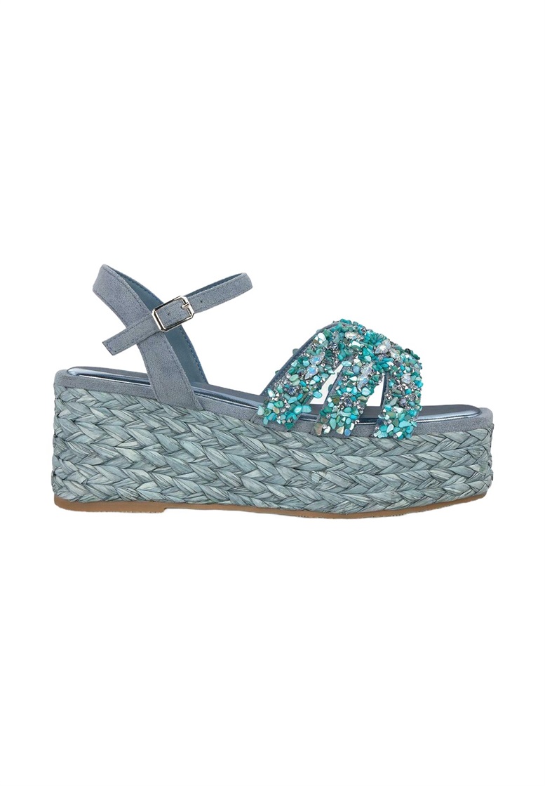 Alma Blue Espadrille - azul/blau
