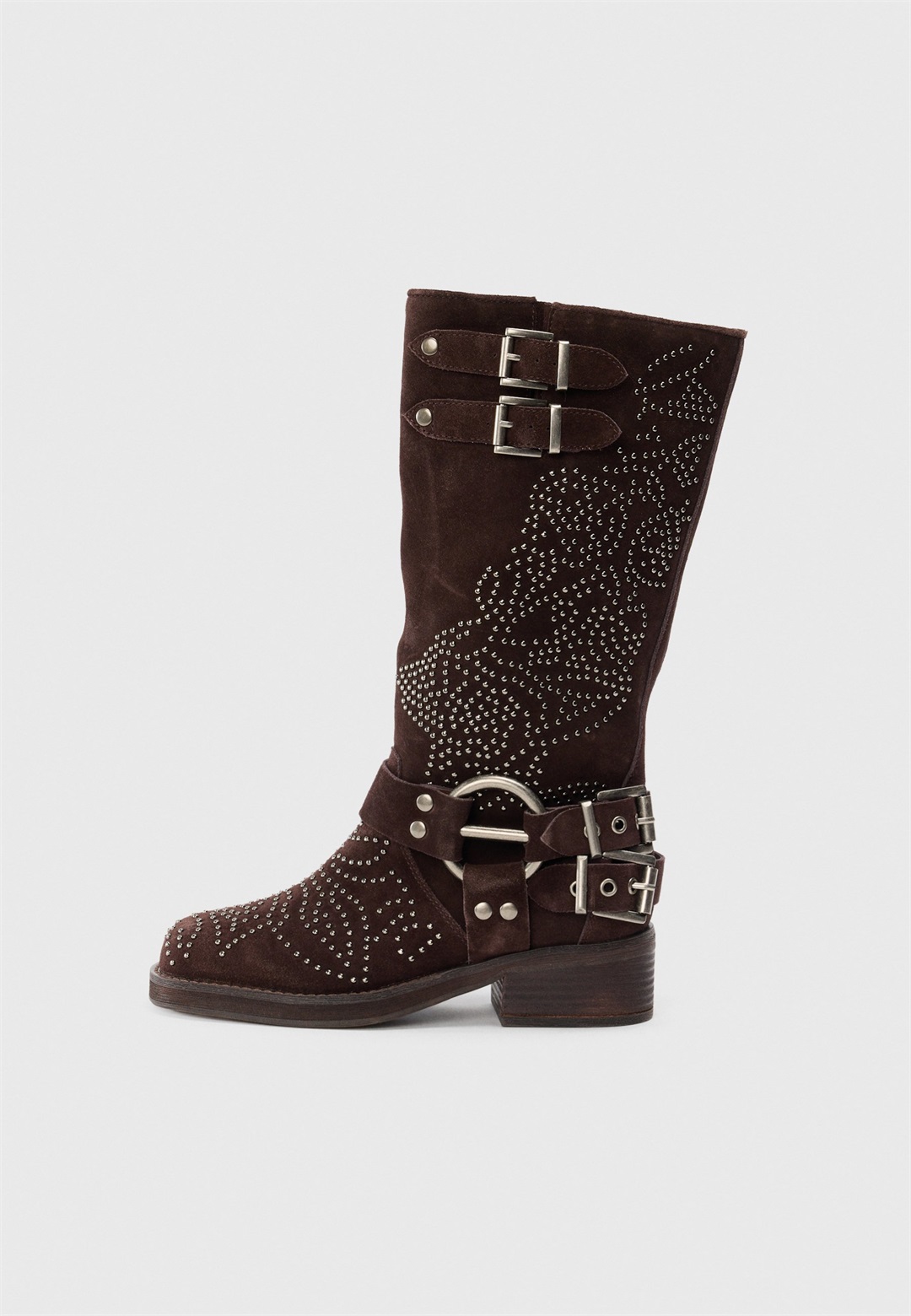 Alma en Pena Cowboy-/Bikerboot - crosta coffee/braun