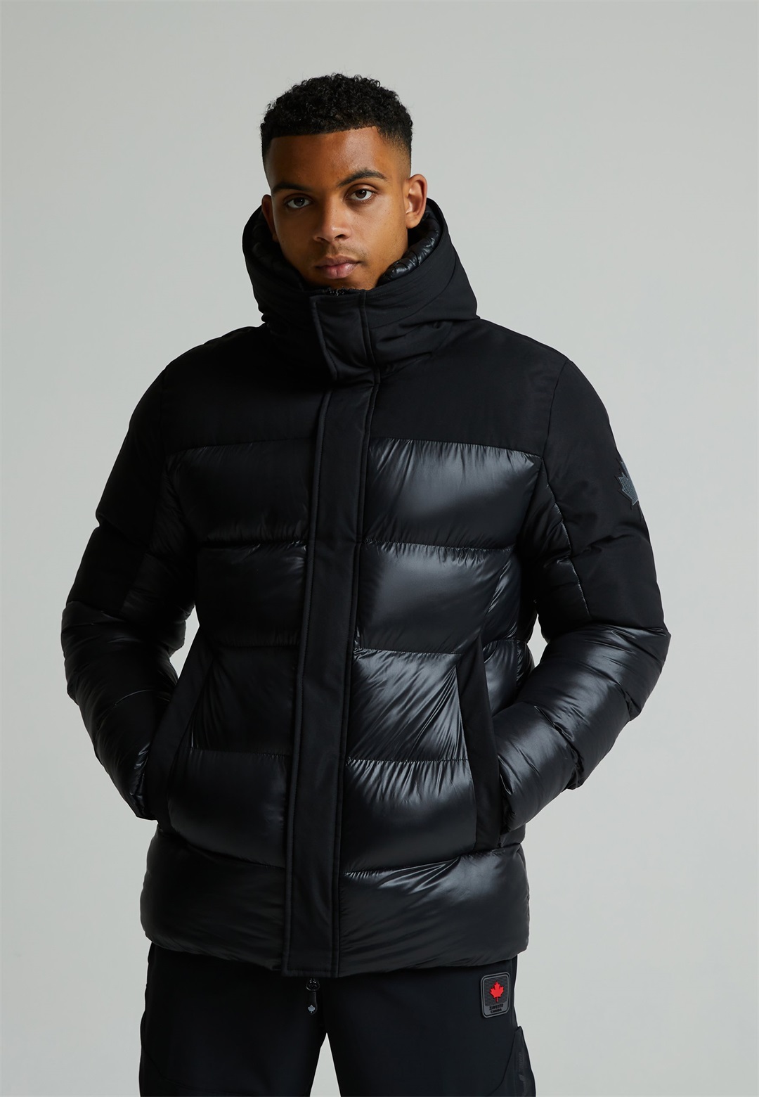 Zavetti Canada ZAVETTI CANADA TAKONA PUFFER PARKA JACKET - Winterjacke - jet black/schwarz