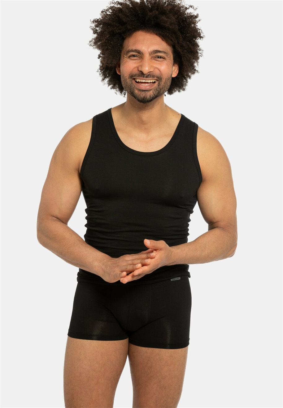 AMMANN 3ER PACK - Boxer Briefs - schwarz