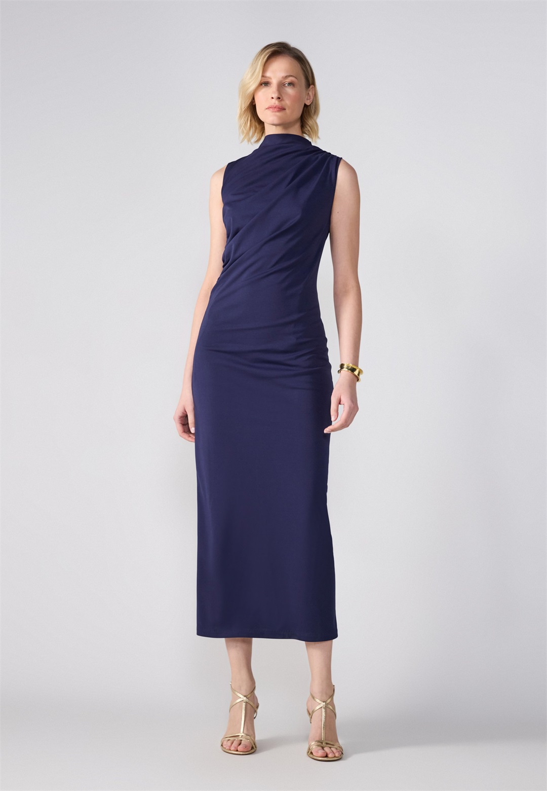 Anna Field Jerseykleid - dark blue/dunkelblau