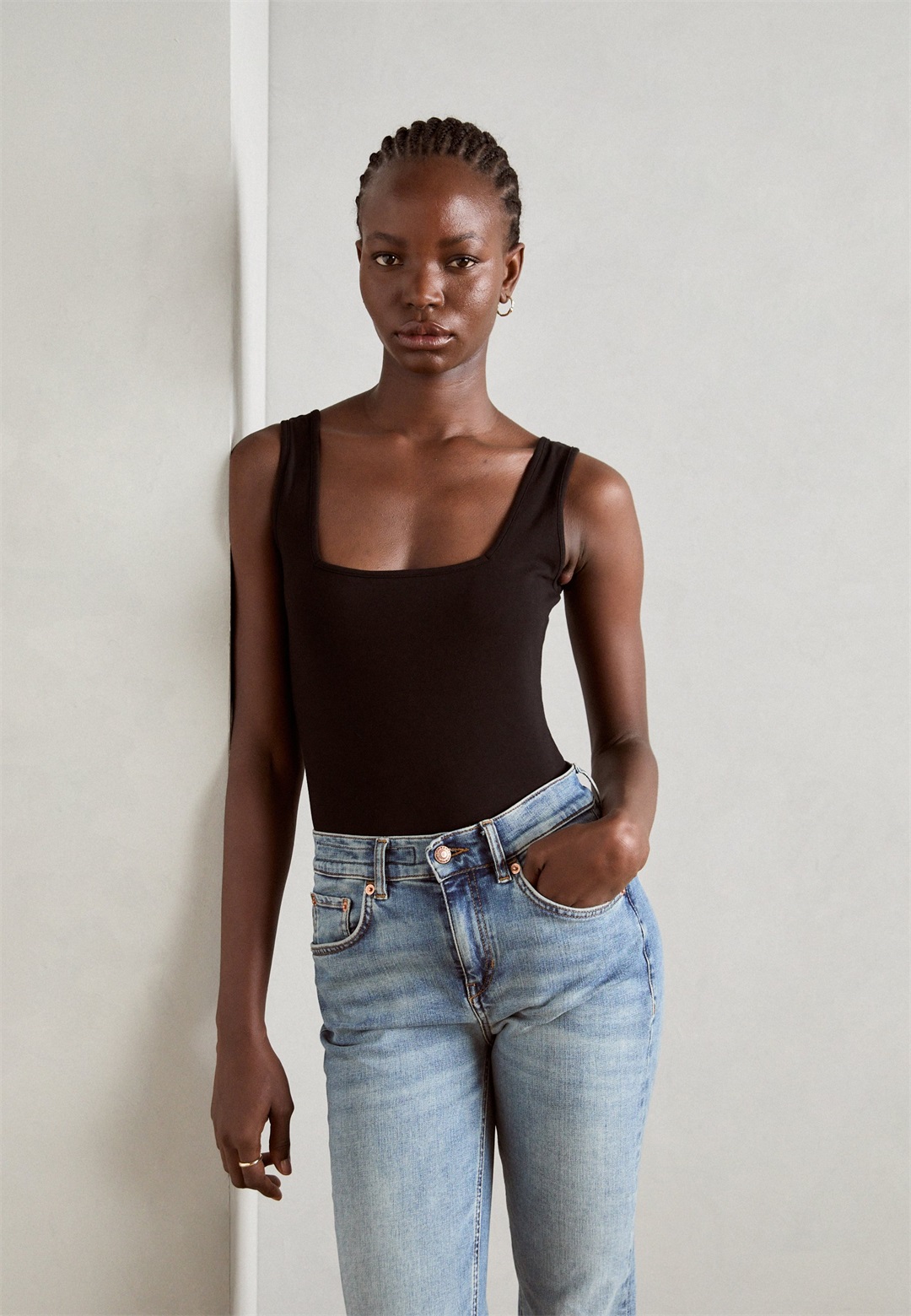 Anna Field Top - black/schwarz