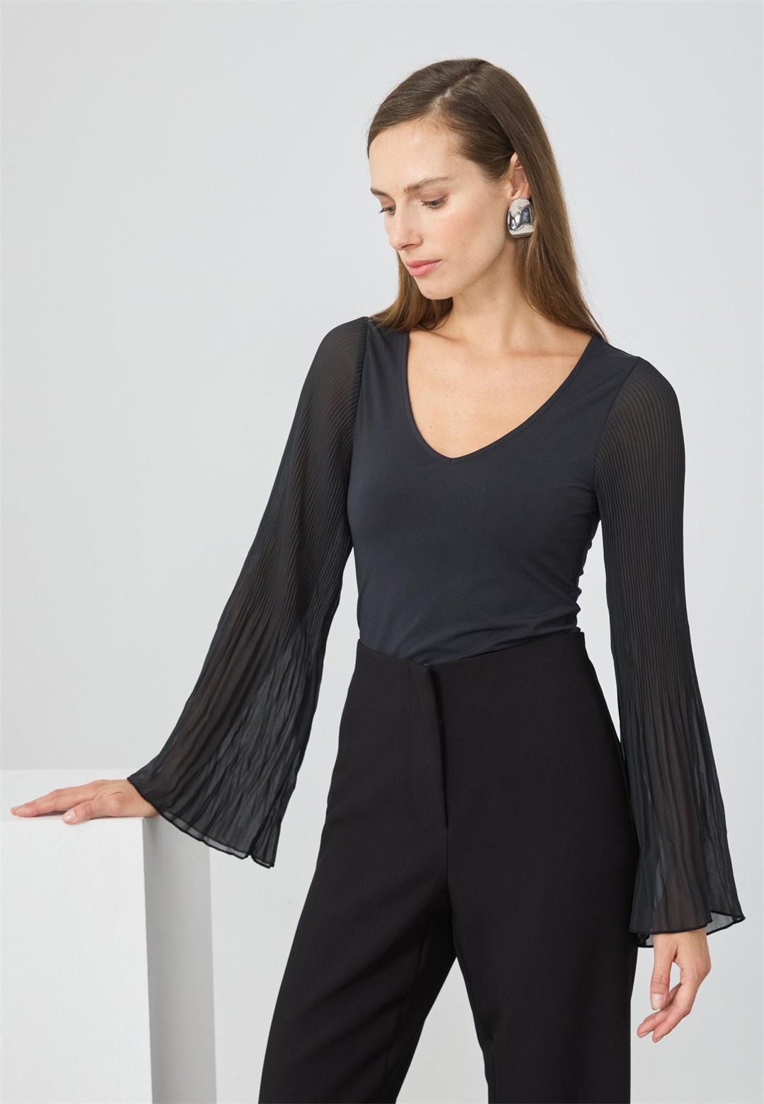 Anna Field Bluse - black/schwarz