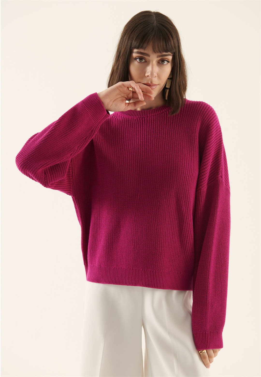 Anna Field Strickpullover - pink