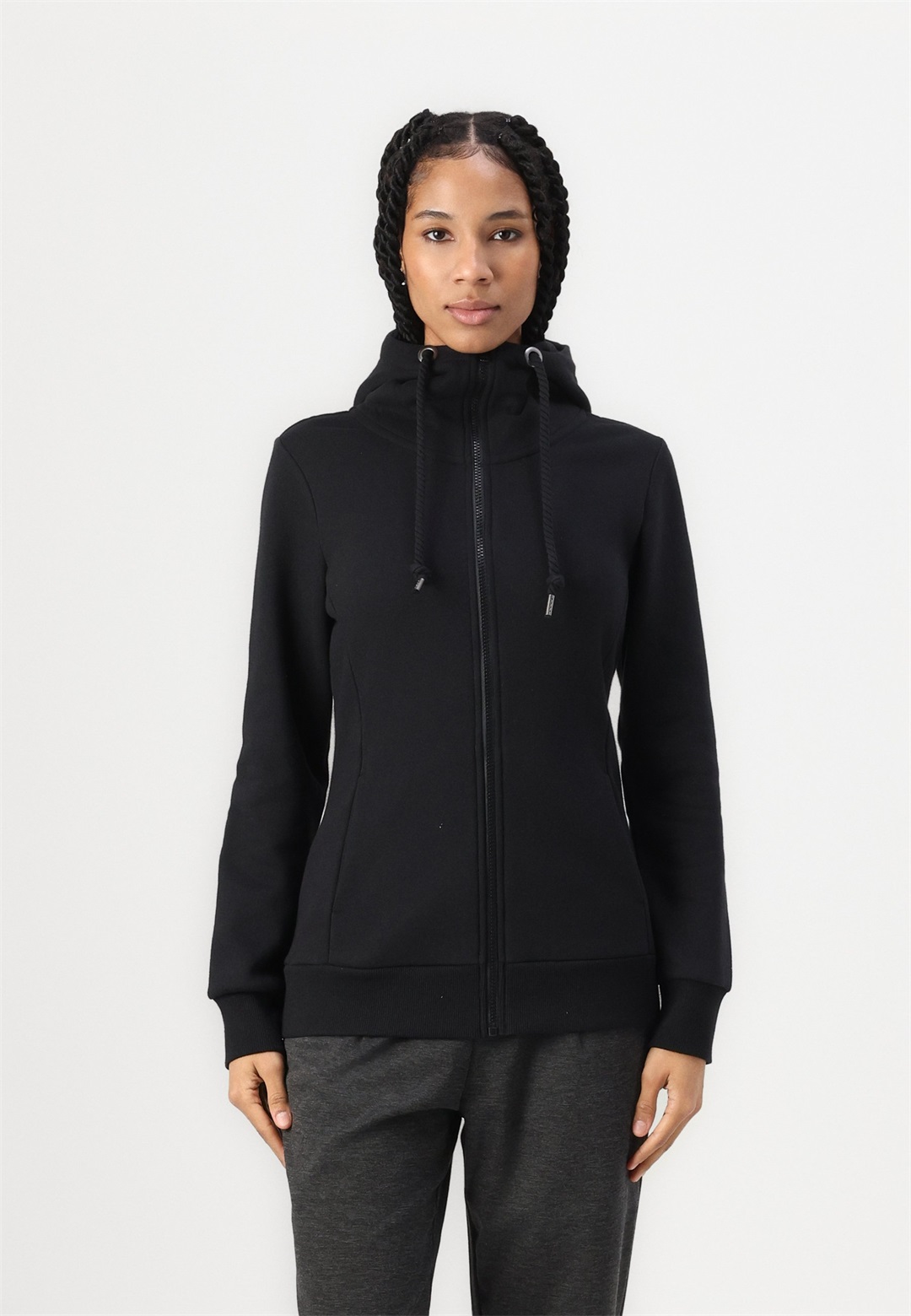 Anna Field Kapuzenpullover - black/schwarz