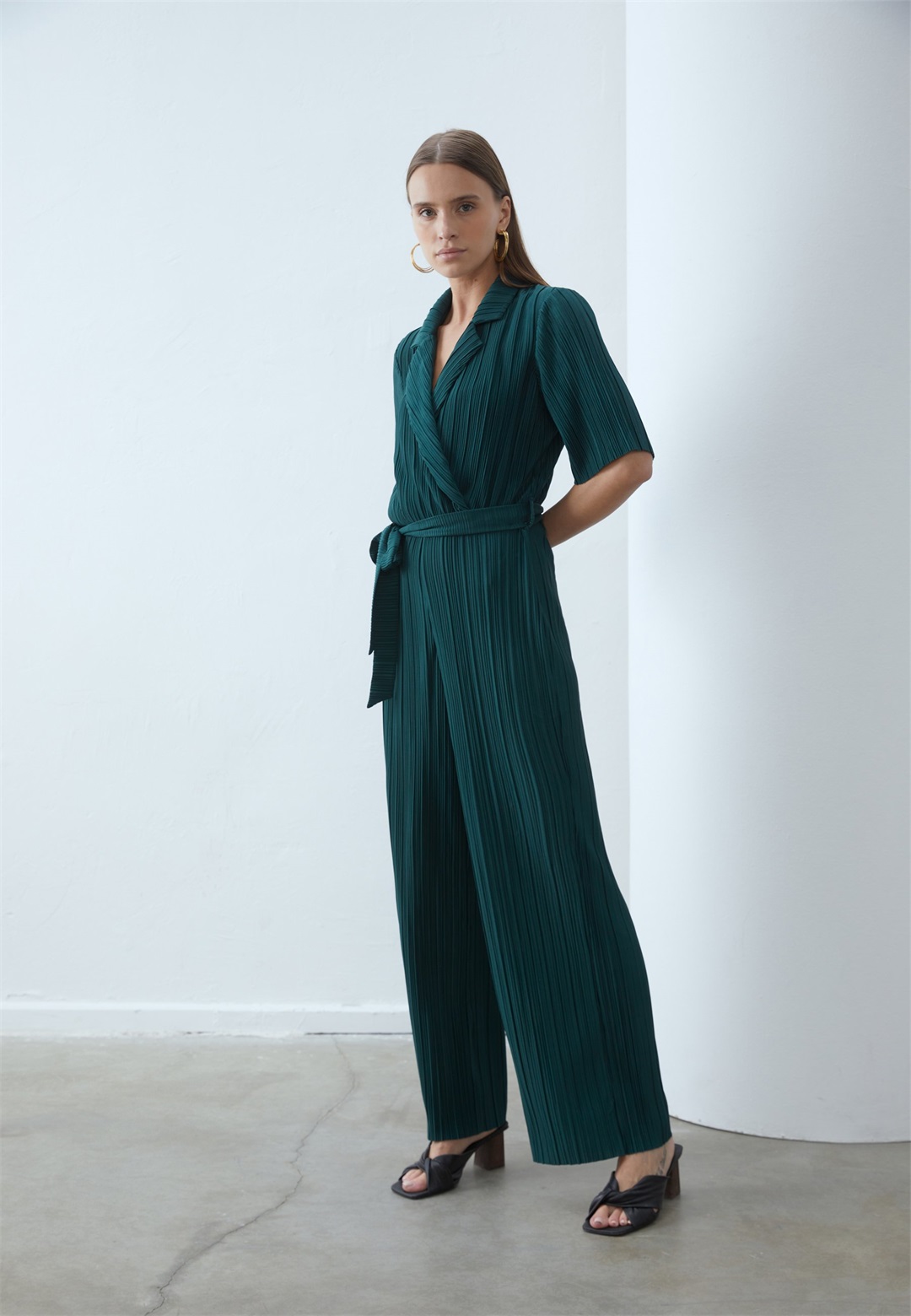 Anna Field Jumpsuit - dark green/dunkelgrün