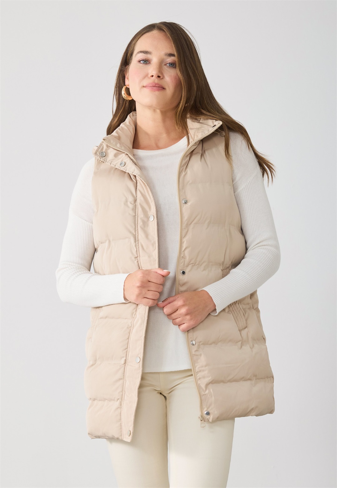 Anna Field Weste - beige