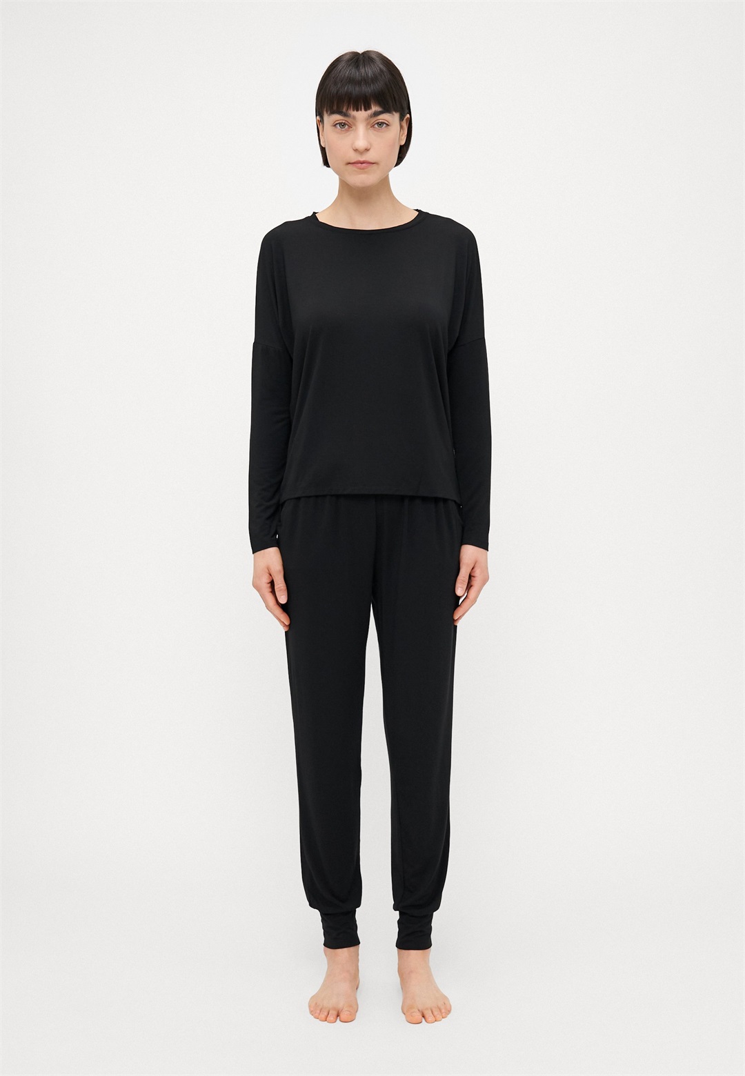 Anna Field Nachtwäsche Set - black/schwarz