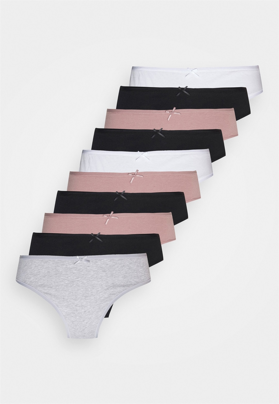 Anna Field 10 PACK - Slip - pink/grey/black/white/pink