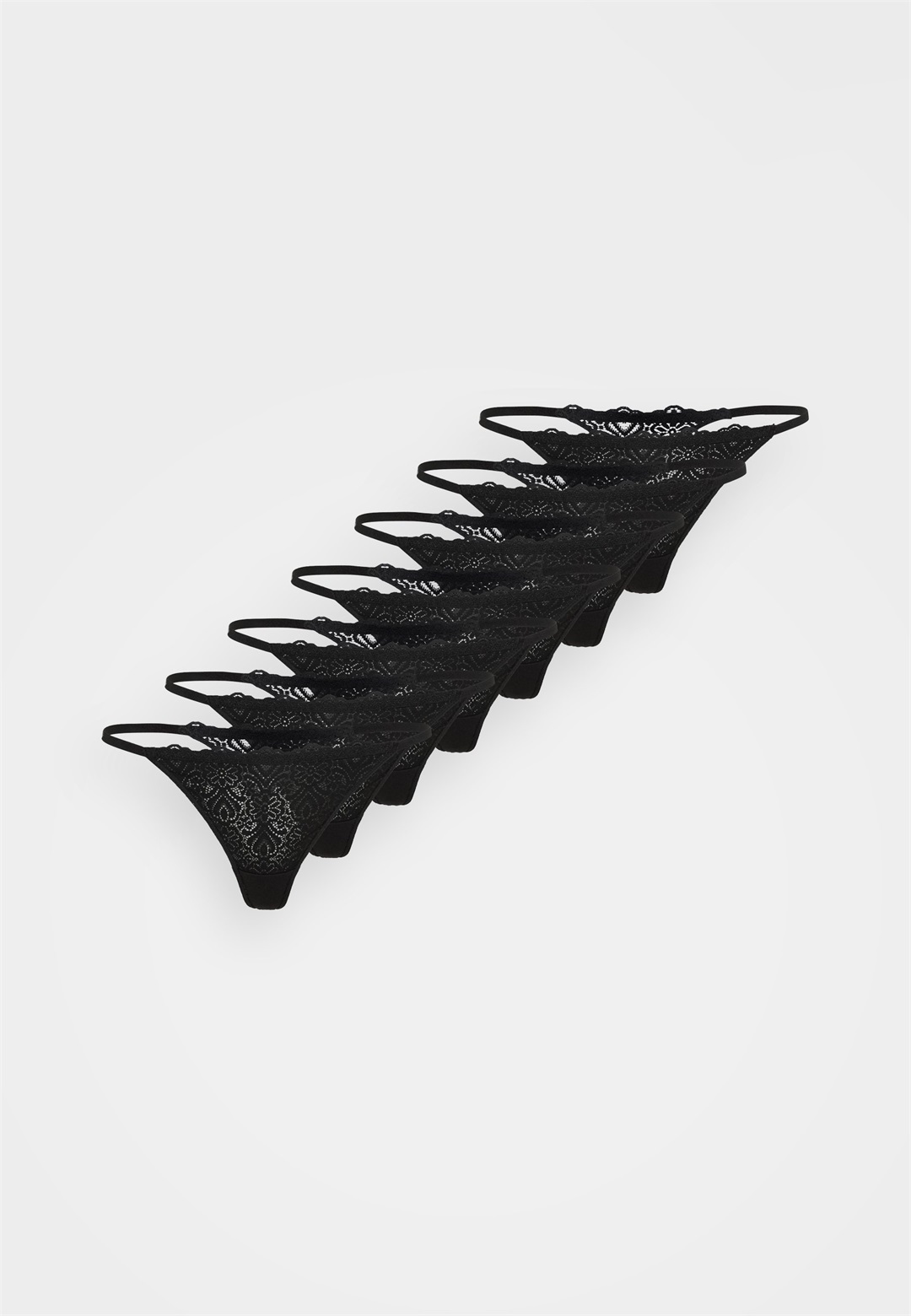 Anna Field 7 PACK - String - black/schwarz