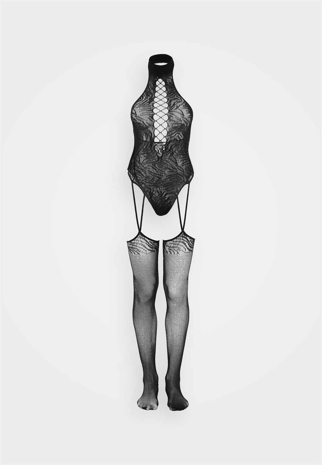 Ann Summers BE WILDER CROTCHLESS - Body - black/schwarz