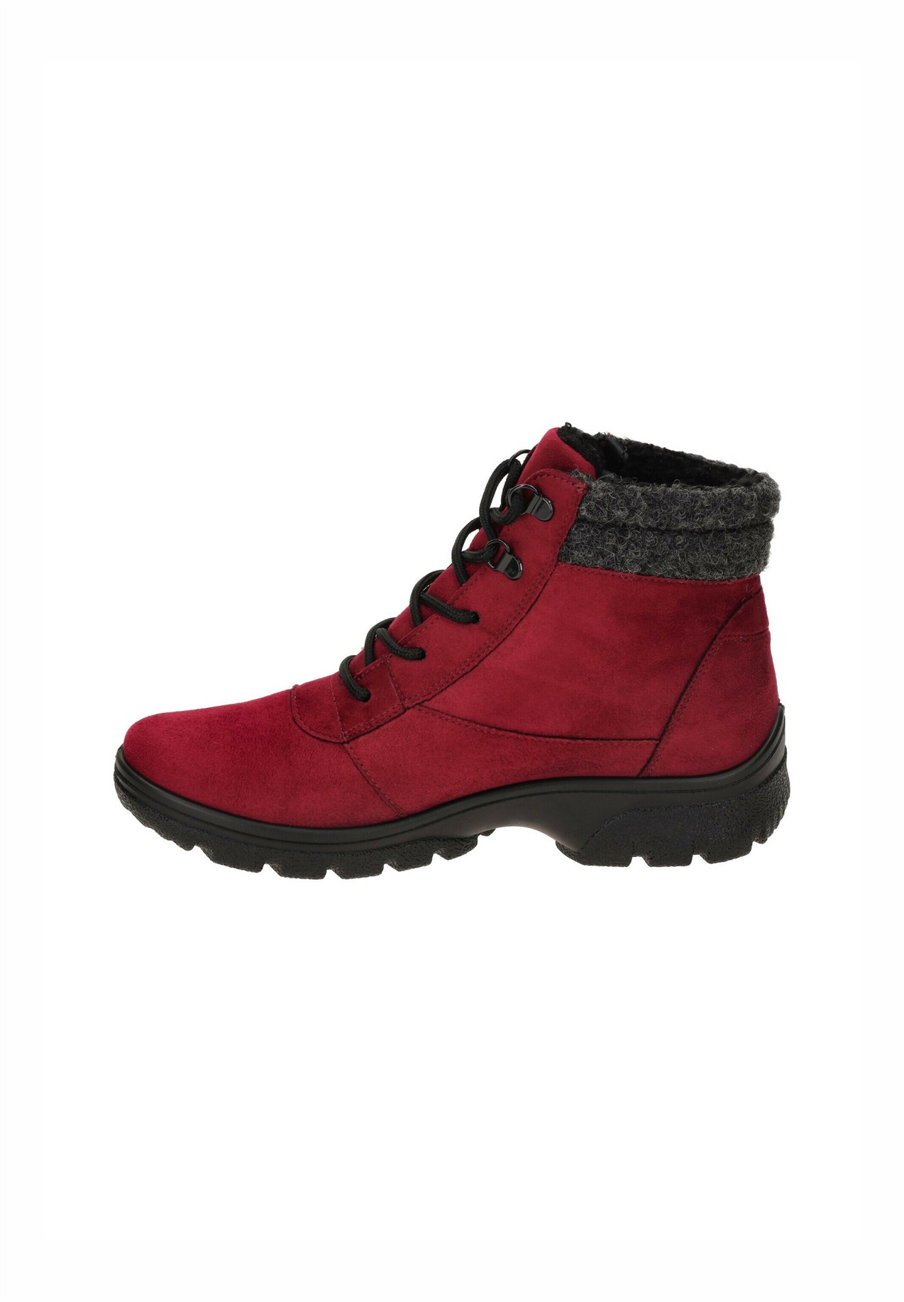 ara SAAS - Snowboot/Winterstiefel - rubin schwarz/rot