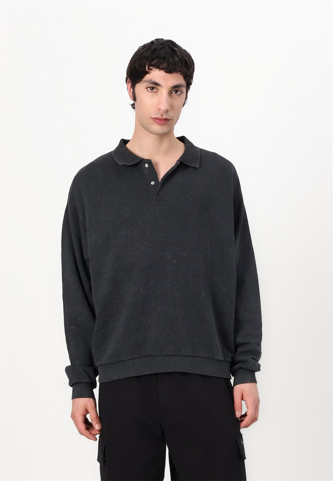 ARKK Copenhagen LONG SLEEVE UNISEX - Sweatshirt - black/schwarz