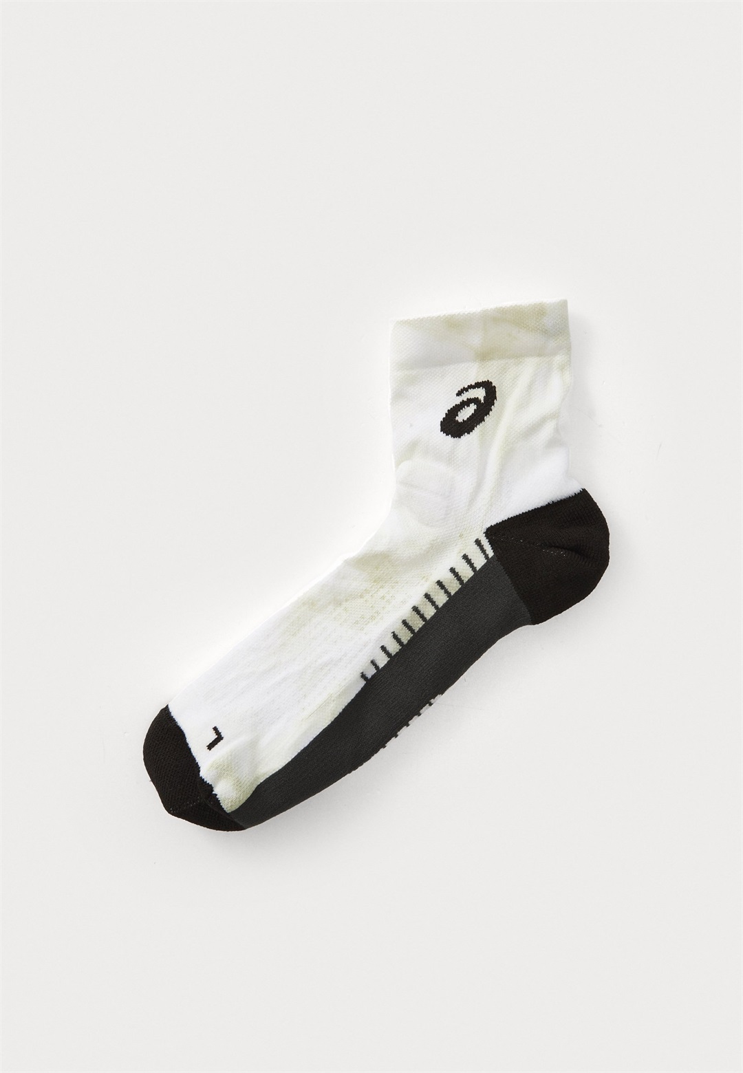 ASICS PERFORMANCE RUN QUARTER UNISEX - Sportsocken - brilliant white/oyster white/weiß