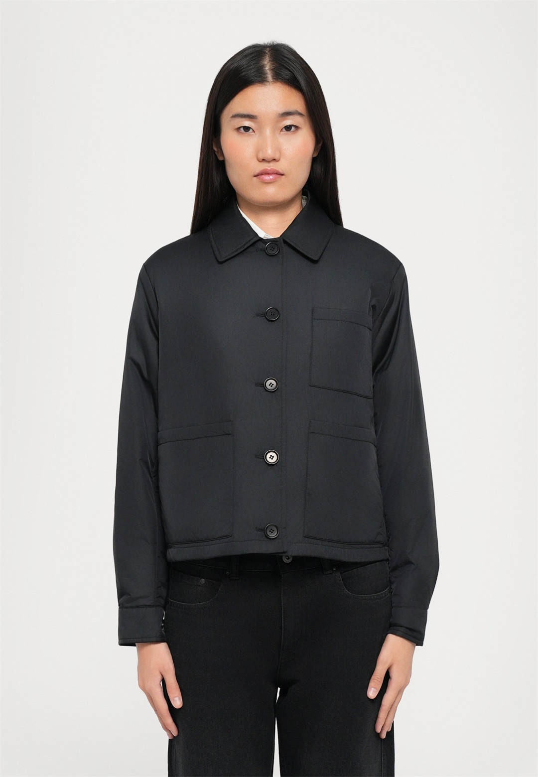 ASPESI GIACCA ORZATA - Übergangsjacke - black/schwarz