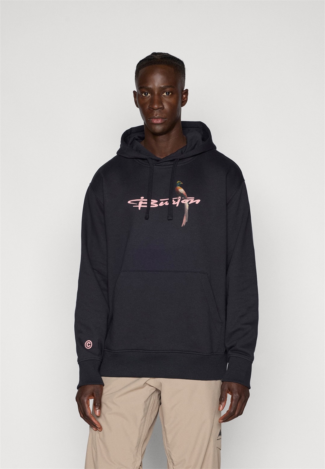 Burton CUSTOM HOODIE UNISEX - Kapuzenpullover - true black/schwarz