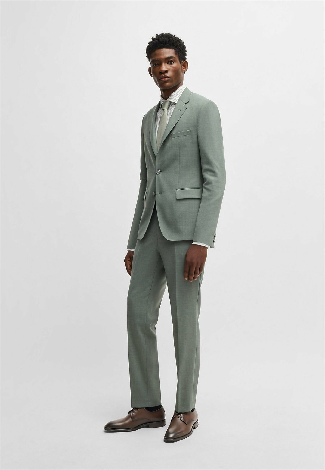 BOSS DERREK DERB BURB - Business-Schnürer - dark brown one/dunkelbraun