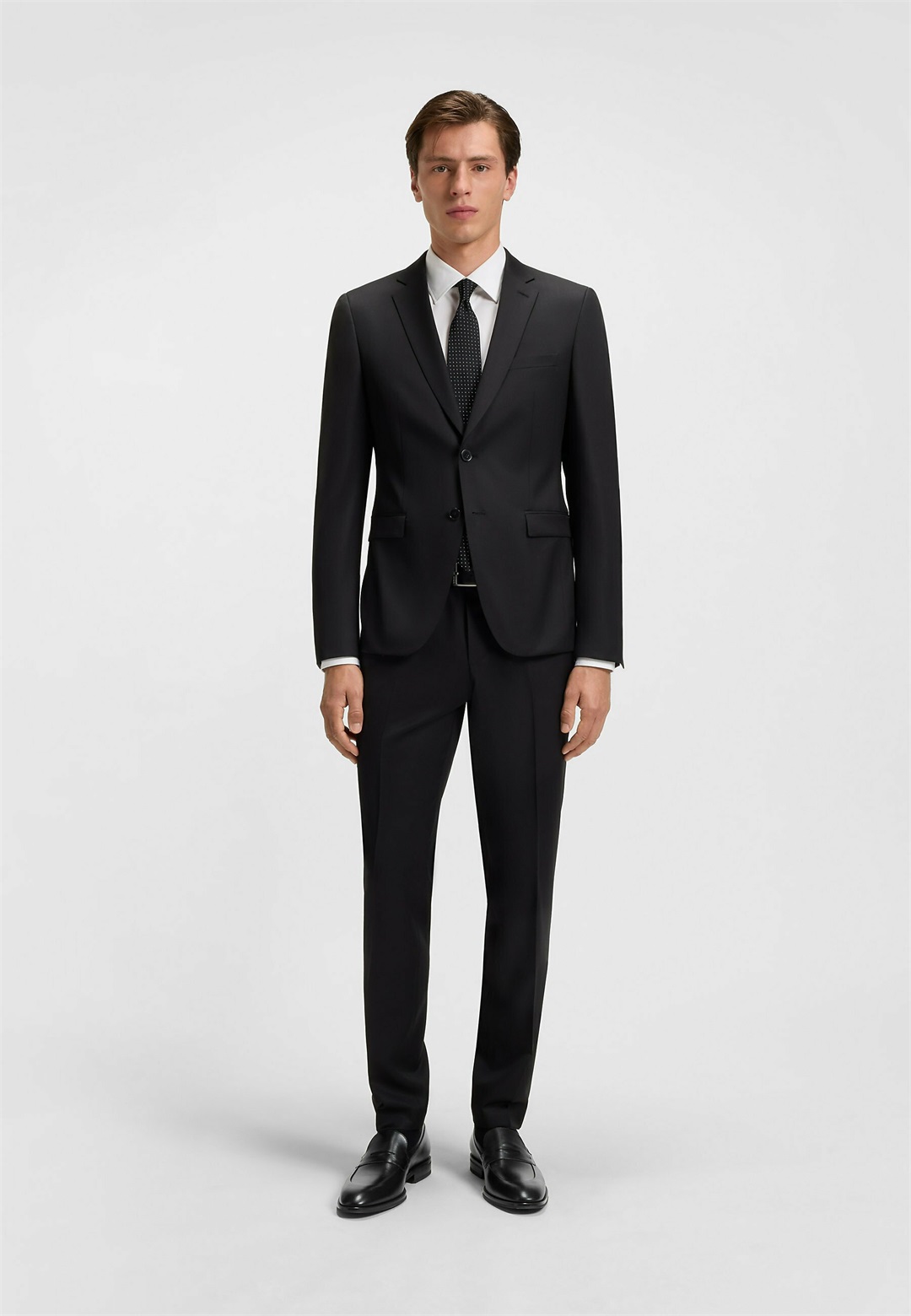 BOSS DERREK LOAF - Business-Slipper - black one/schwarz