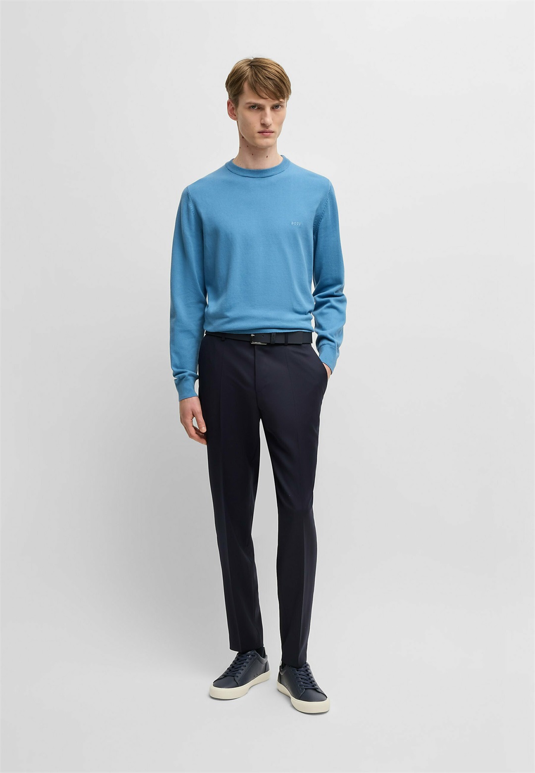 BOSS AIDEN TENN - Sneaker low - dark blue one/dunkelblau