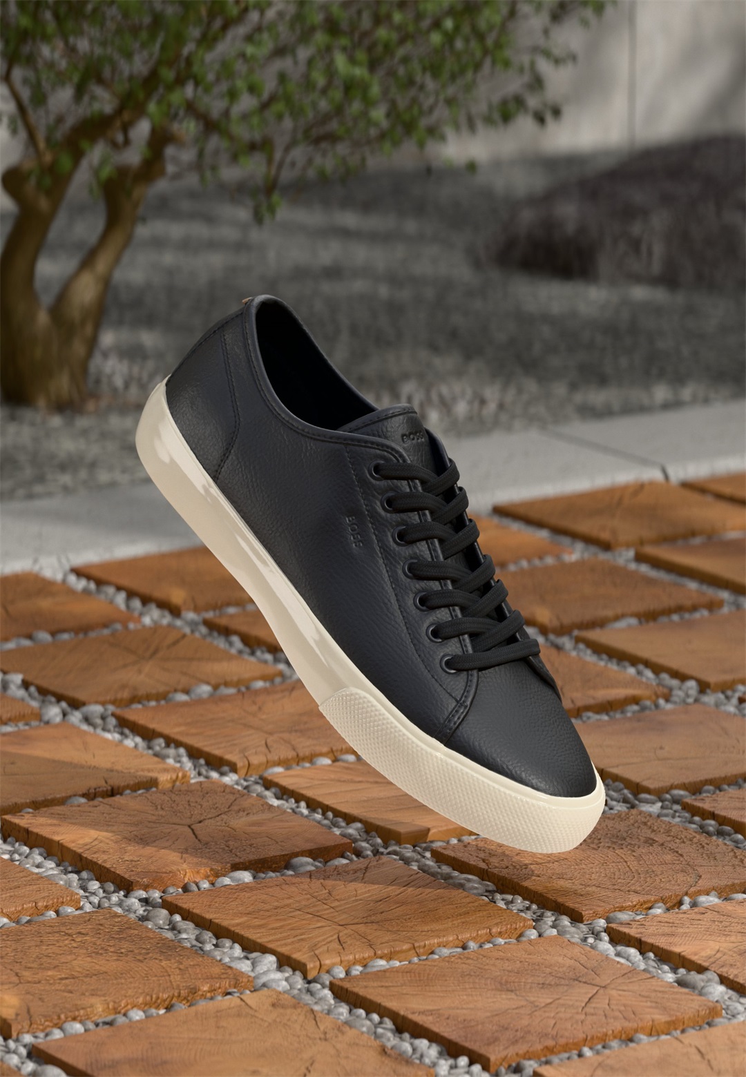 BOSS AIDEN - Sneaker low - black/schwarz
