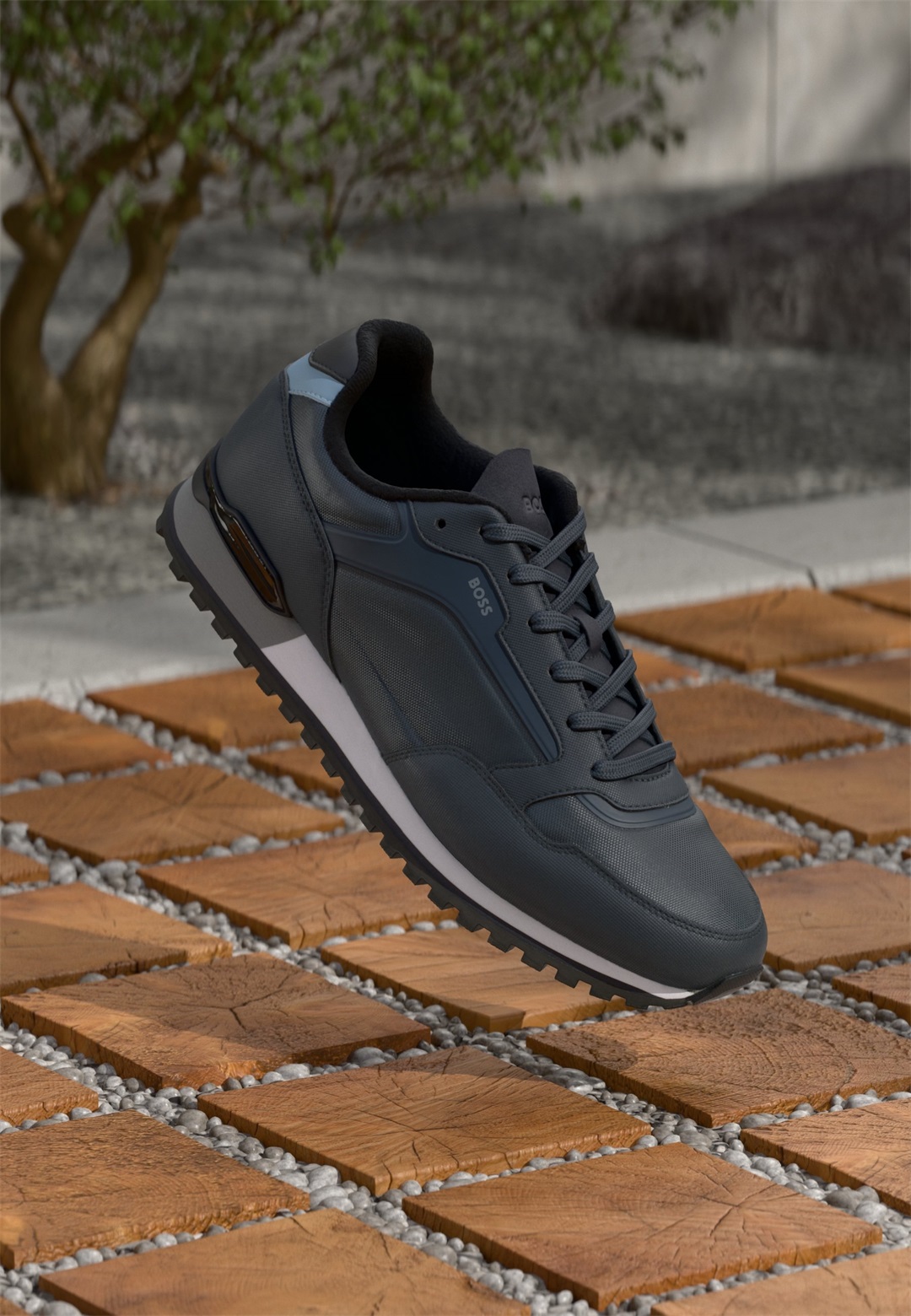 BOSS PARKOUR - Sneaker low - navy/dunkelblau