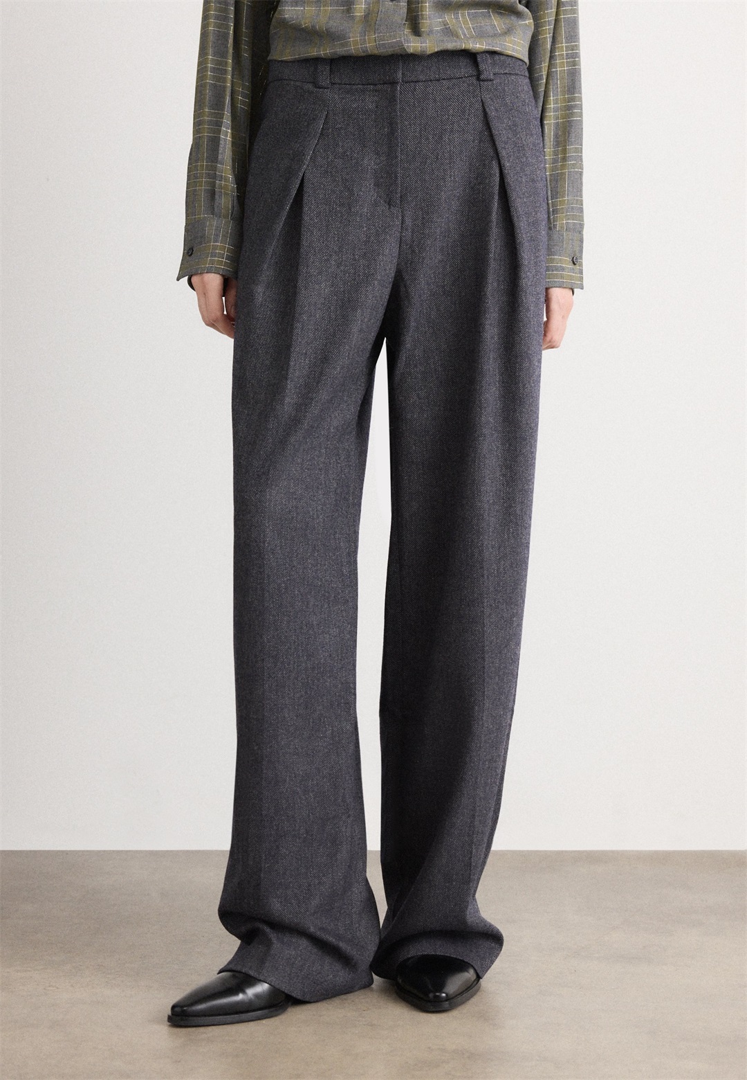 BOSS TAFLONG - Stoffhose - dark blue/dunkelblau