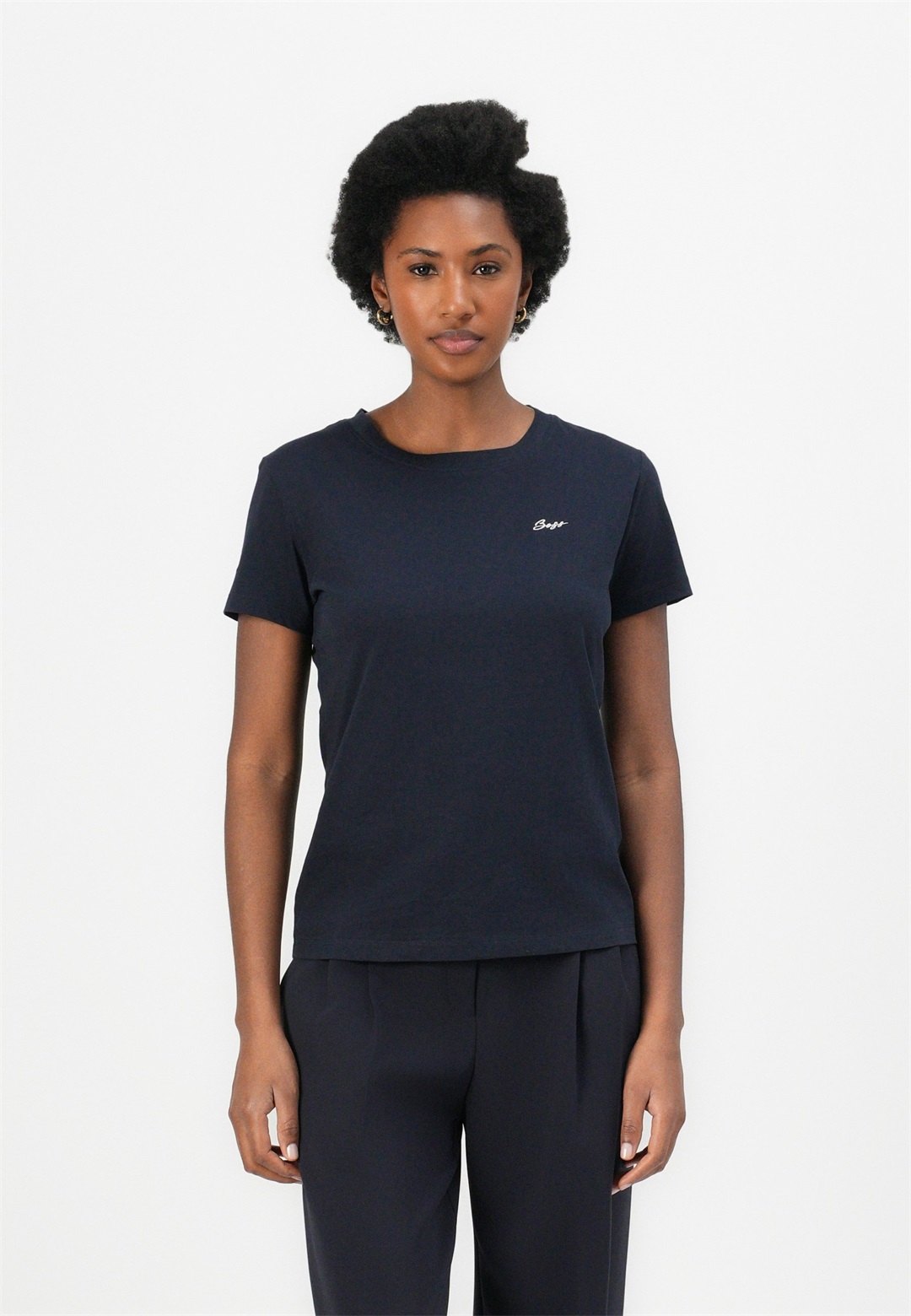 BOSS T-Shirt basic - dark blue/dunkelblau