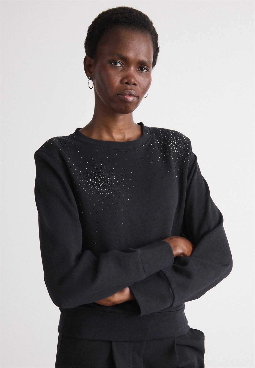 BOSS ELLISON - Sweatshirt - black/schwarz