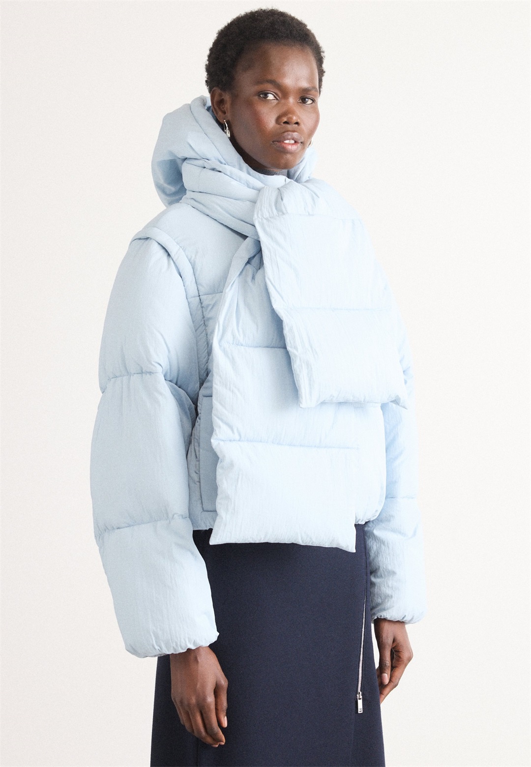 BOSS POLALA - Winterjacke - light pastel blue/hellblau