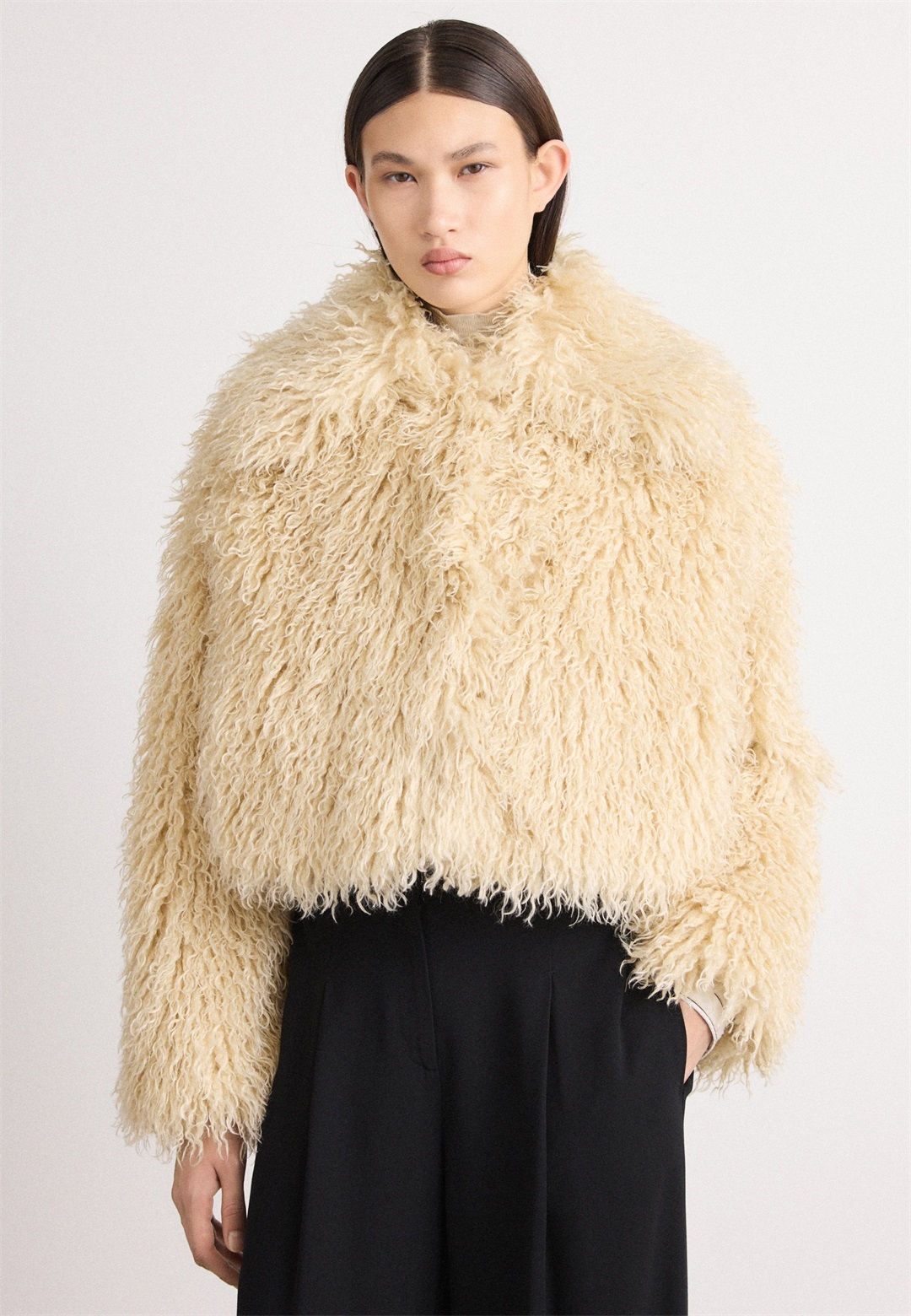 BOSS CEFURA - Winterjacke - open yellow/beige