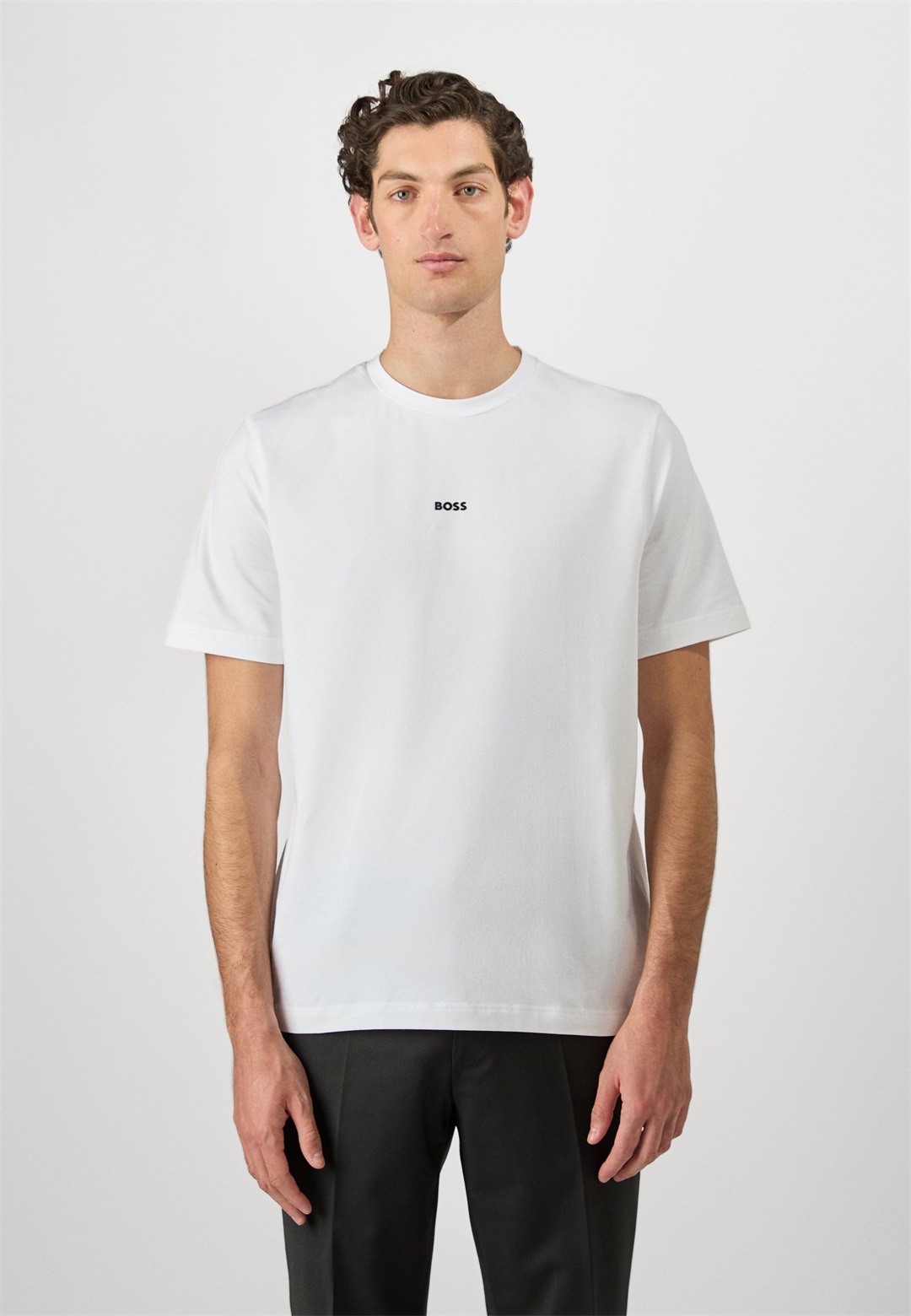 BOSS TCHUP - T-Shirt basic - white/weiß