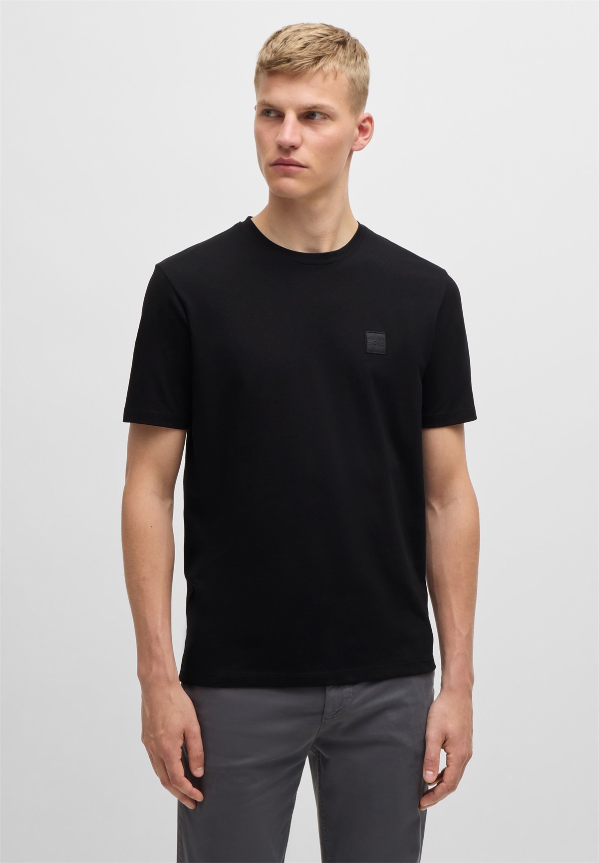 BOSS TALES - T-Shirt basic - black one/schwarz