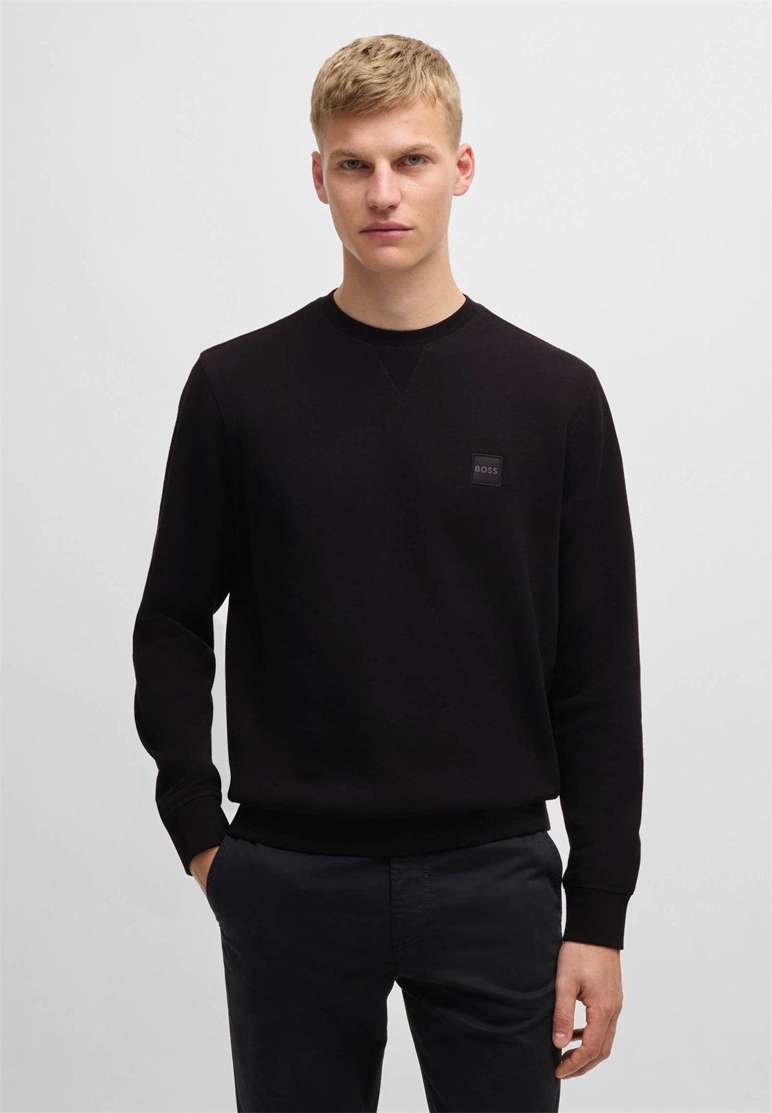 BOSS WESTART - Sweatshirt - schwarz