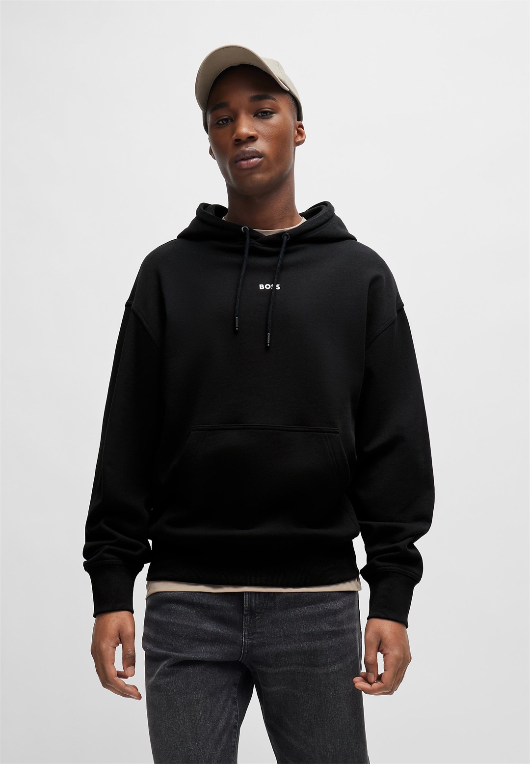 BOSS Sweatshirt - black/schwarz