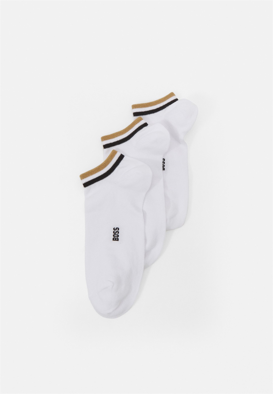 BOSS STRIPE 3 PACK - Socken - white/weiß