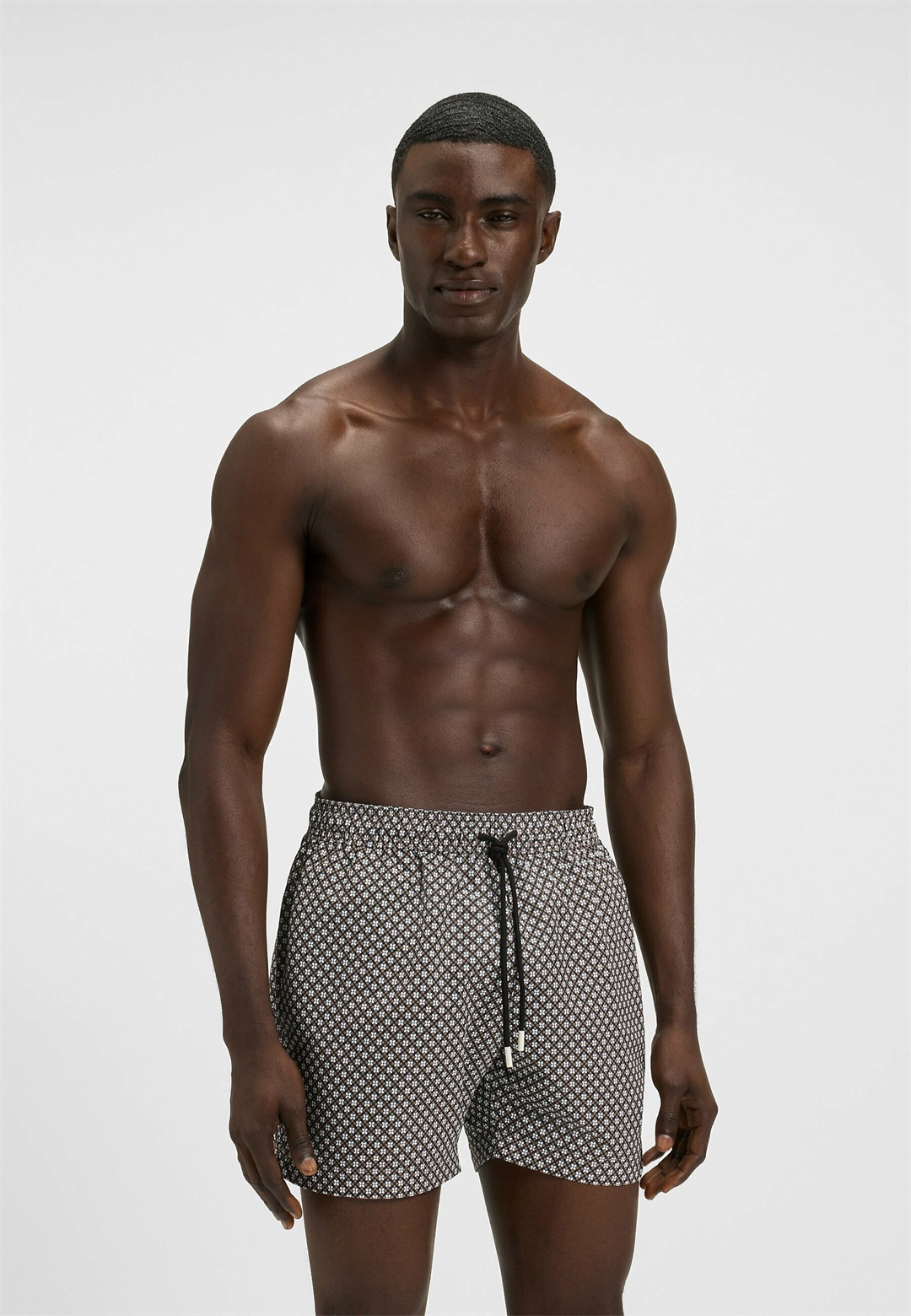 BOSS Badeshorts - black three/schwarz