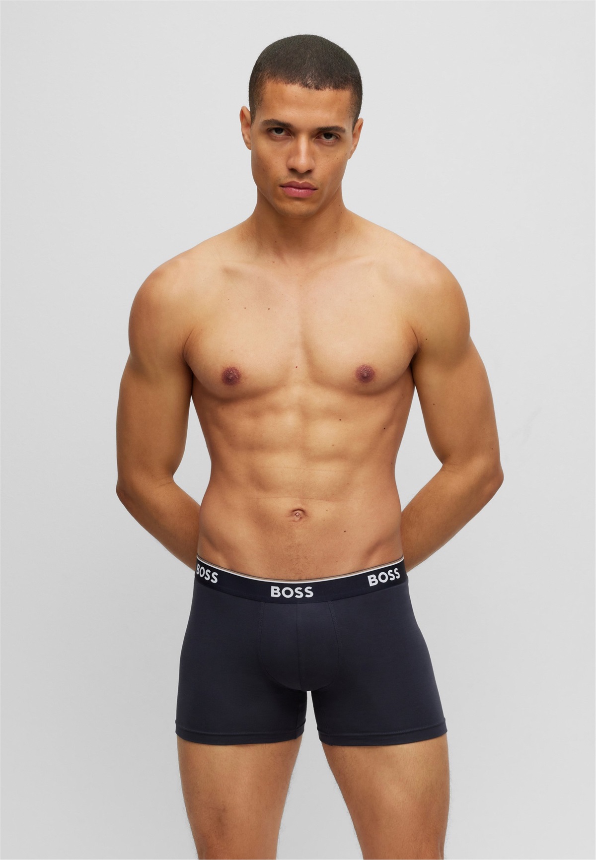 BOSS POWER 3 PACK - Boxer Briefs - open blue/blau