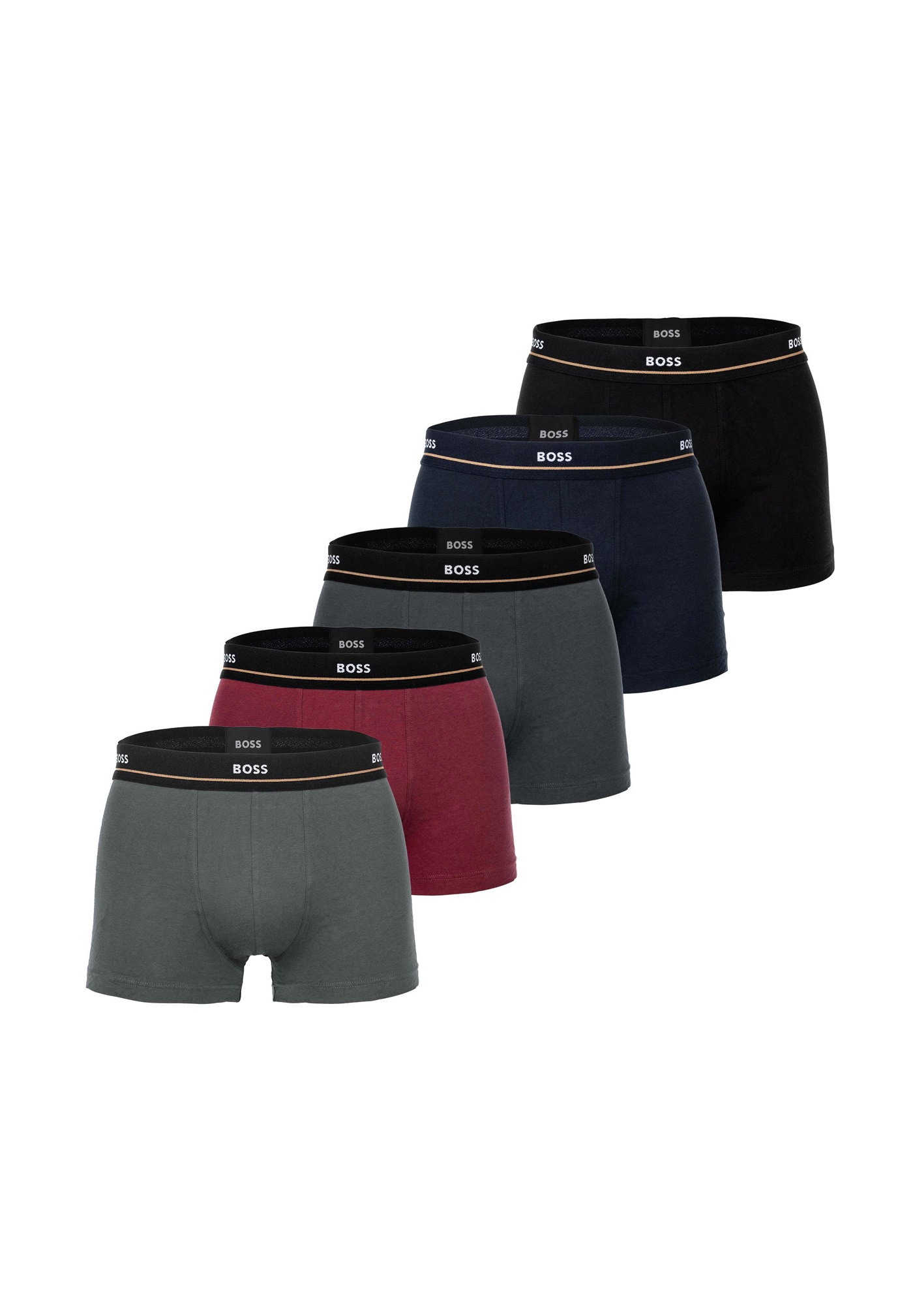 BOSS 5PACK ESSENTIAL - Boxer Briefs - open miscellaneous/mehrfarbig