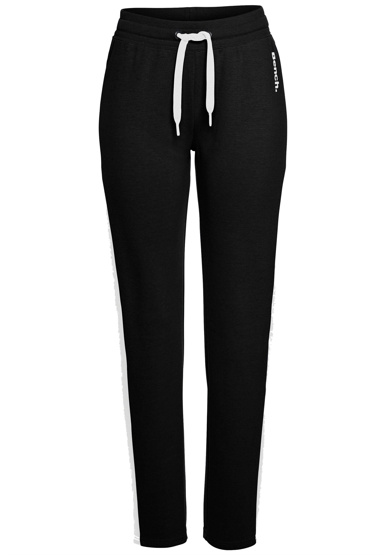 Bench Jogginghose - schwarz-weiß/schwarz