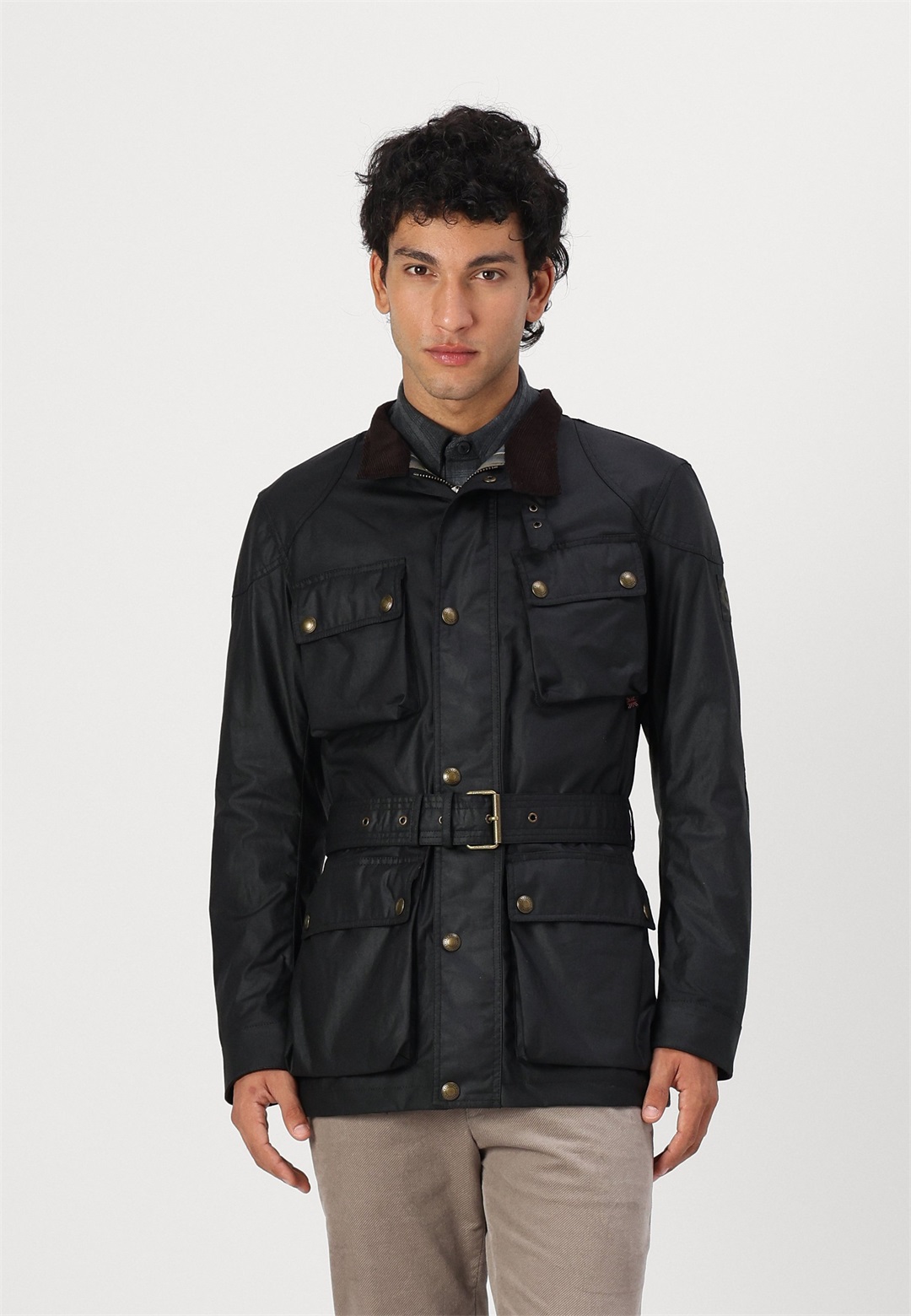 Belstaff TRIALMASTER JACKET - Übergangsjacke - black/schwarz