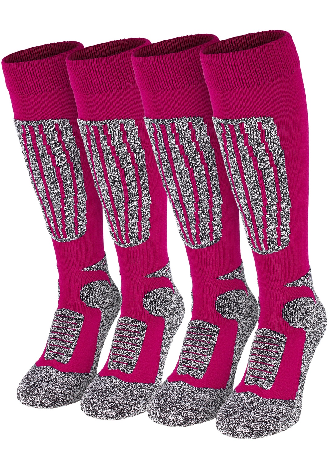 Black Snake FUNKTIONS 2ER SET SNOW - Kniestrümpfe - pink